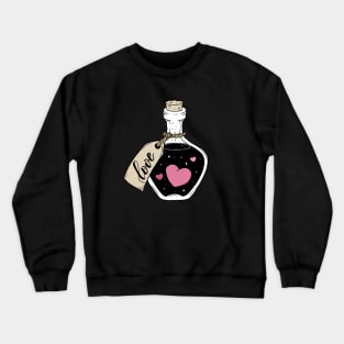 Love in a bottle Crewneck Sweatshirt